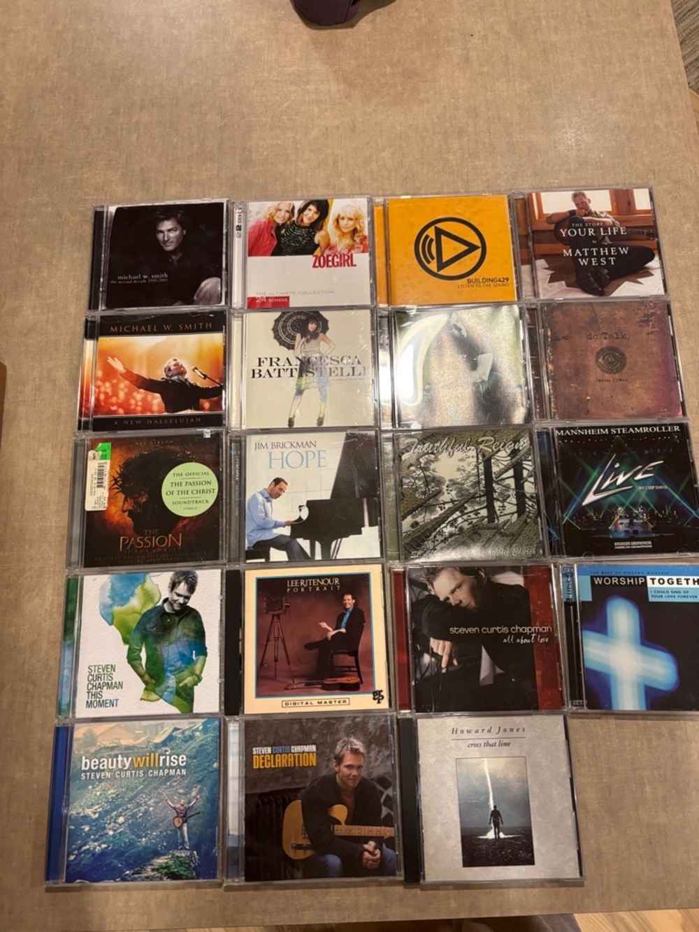 Various Christian Music CD Collection - Mixed Artists - Multi-Color